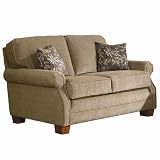 2 Seat Fabric Loveseat in Pick Taupe