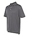 adidas Golf ClimaLite Textured Short Sleeve Polo, Ash, XX-Large