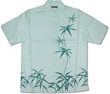 Cubavera Men's Aquamarine Bamboo Luxury Embroidered Notch Sleeve
Cuff Dress Shirt - XL