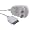 White Travel/ Wall Charger w/ IC Chip for iPod 3G, iPod 4G, iPod Photo, iPod Mini, 1G Nano, 2G Nano, iPod Video, & iPhone 1st Gen (NOT for iPhone 3G) (iPod Photo)