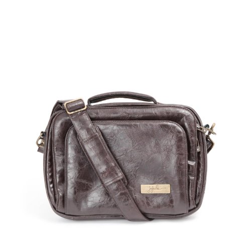 Ju-Ju-Be MicraBe  Tablet Carrier - Earth Leather - Brown/Teal