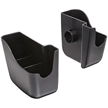 San Jamar BD100S 2 Piece Dome and Mini Dome Snap on Caddies Set