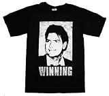 Charlie Sheen Winning Funny Celebrity T-Shirt Tee