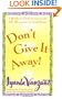Don't Give It Away! : A Workbook of Self-Awareness and Self-Affirmations for Young Women
