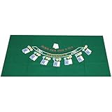 Trademark Poker Blackjack Layout, 36 x 72 Inch