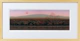 『照沼光治《錦鏡（きんきょう）》』風景画アート版画額付の画像