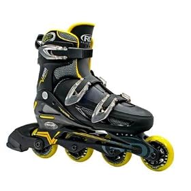 Click here to buy Roller Derby Mens V500 Adjustable Inline Skates.