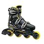 Roller Derby Men's Adjustable V500 Inline Roller Skates - Black/Yellow - I248