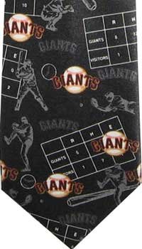 San Francisco Giants necktie