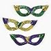 Sequin Mardi Gras Masks (1 dozen) - Bulk [Toy]