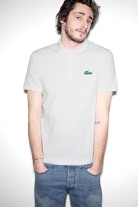 Live Short Sleeve Solid Pique Polo With Pique Croc