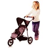 Mamas & Papas 3 Wheel Stroller Jogger Dolls Pram in Skyline Material New