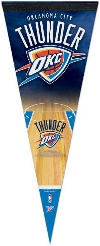 Sports NBA Basketball Wincraft Premium Pennants 12x30 (Oklahoma Thunder)