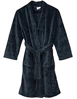 TowelSelections Boys Plush Kimono Robe Super Soft Fleece Bathrobe Made in Turkey