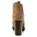 BELLAMARIE ELVY-39 Women's Heeled Lug Sole Elastic Dress Ankle Booties