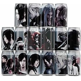 (�����p�{�b�N�X) FINAL FANTASY VII POTION �L�����N�^�[�� 350ml�~24�{