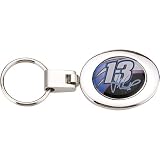 Wincraft Joe Nemechek Domed Metal Keyring