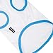 Blueberry Pet Torre di Calafuria Surfer's Point Cotton Dog Tank Top T Shirt, Back Length 16