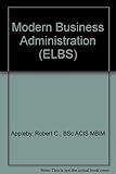 Modern business administration