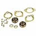 Go-Kart Live Axle Bearing Kit For 1in. Axle With 2-Hole Flangettes