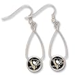 Pittsburgh Penguins French Loop Earrings