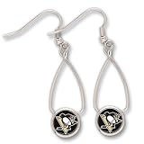 Pittsburgh Penguins French Loop Earrings