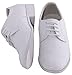Tuxgear Boys White Shoes Lace Up with Round Toe for Communion and Wedding
