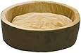 K&H Manufacturing Thermo-Kitty Bed Large Mocha 20-Inch 4 Watts