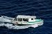Wallmonkeys Peel and Stick Wall Decals - Charter Boat Taking a Journey to a Tropical Getaway - Removable Graphic