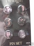 Twilight limited edition 6 Pack Cullen Crest Exclusive 6 Pins/buttons
