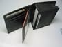 341A Black Man's Men's Genuine Leather Wallet ID Credit Card Holder Case Purse