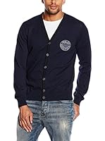 Armani Jeans Chaqueta Punto (Azul)