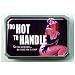 Womens Hand Made Retro "Too Hot to Handle" Belt Buckle