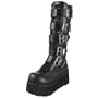 Demonia by Pleaser Men's Trashville-518 Goth Boot,Black PU,10 M US