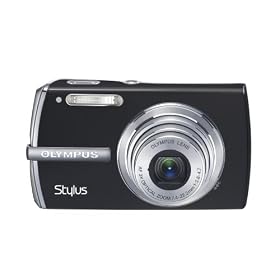 Olympus Stylus 1200 12MP Digital Camera with 3x Optical Zoom (Black)
