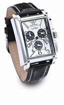 Le Vian Hudson II Silver Black Watch #ZAG 75