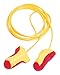 Leight Single Use Laser-Lite Contoured T-Shape Polyurethane And Foam Corded Earplugs (1 Pair Per Polybag, 100 Pair Per Box) [Set of 100]