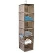 6-Shelf Hanging Closet Organizer