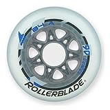 Rollerblade Active Wheels - 8 Pack - 90mm-84A