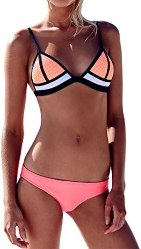 ImJoy Women's Sexy Swimwears Bikinis Swimsuit Set Push up Bikini Set