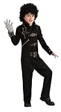 Michael Jackson Costume, Childs Bad Black Buckle Jacket Costume 41Dw3ZK93eL. SL160 Michael Jackson Costume, Childs Bad Black Buckle Jacket Costume