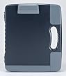 Officemate Portable Clipboard Storage Case, Charcoal (83301)