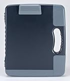 Officemate Portable Clipboard Storage Case, Charcoal (83301)