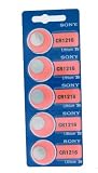 Sony Lithium 3V Batteries Size CR1216 (Pack of 50)