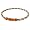 Burnt Orange/White