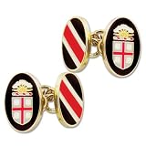 Brown University Enamel Cufflinks
