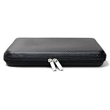 CaseCrown Foam Lined Hard Case (Black) to Protect the ASUS U20A-A1 Thin and Light 12.1-Inch Laptop