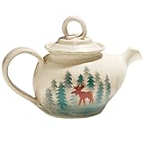 Handcrafted Moose Teapot