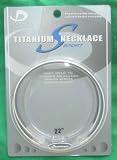 Phiten Sport Type Necklace, 22", Clear White