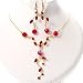 Exquisite Red Bead Costume Set